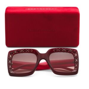 NWT CAROLINA HERRERA 53mm Square Sunglasses